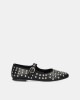 EXE Zapatos Bailarinas Mujer Negro M14 03