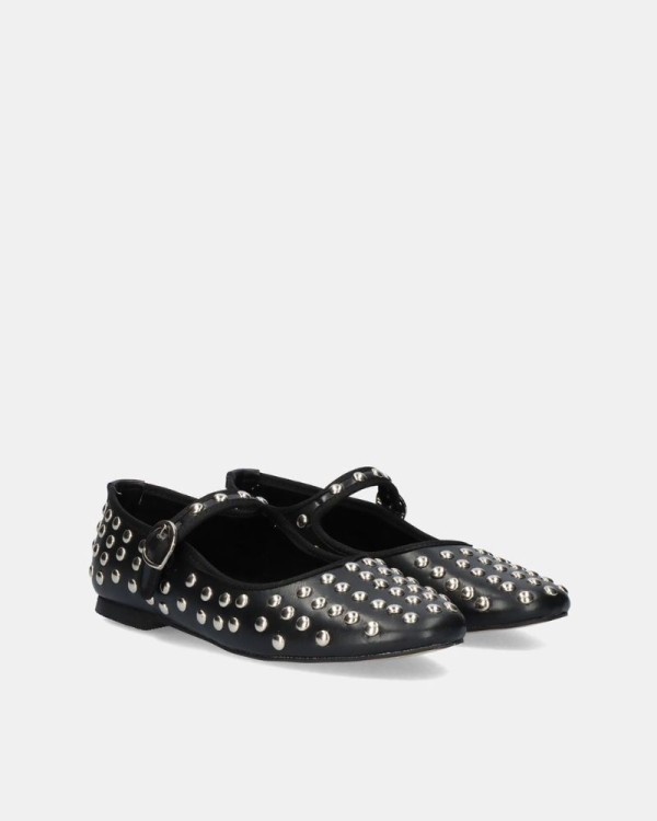 EXE Sapatos Bailarinas Mulher Preto M14 03