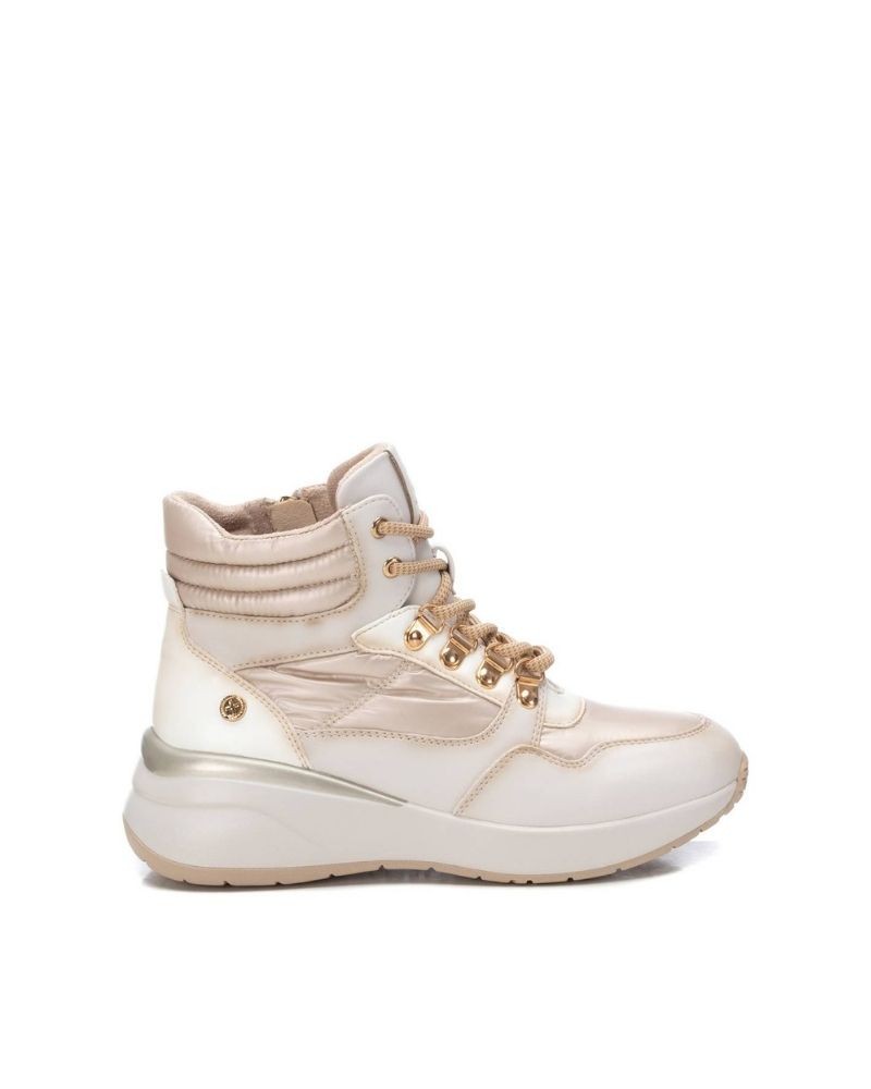 XTI Zapatillas Altas Mujer Beige 142922