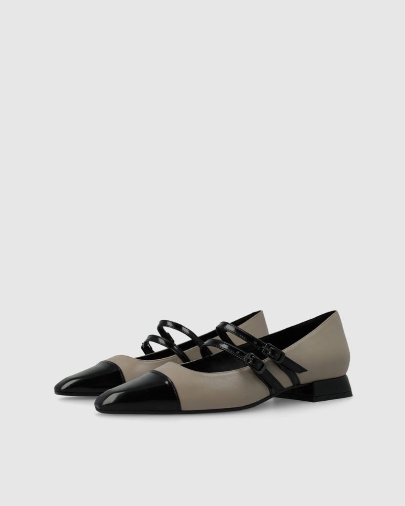 LODI Zapatos Bailarinas Mujer Taupe BRO4982