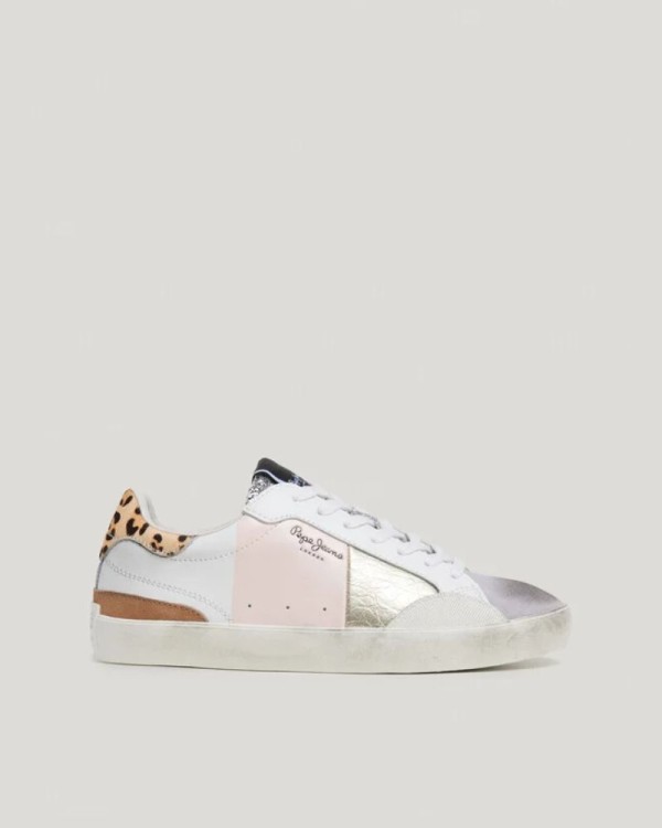 Sapatilhas brancas mulher Pepe Jeans Lane Sweet