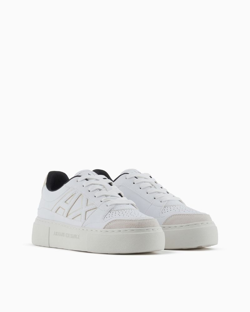 Sneaker Mujer Armani Exchange Blanco Black Friday