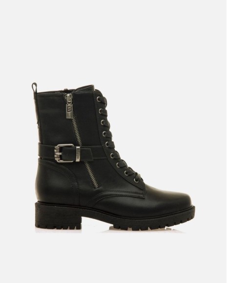 MUSTANG Botas Militares Feminino Preto 50355 CAMPA