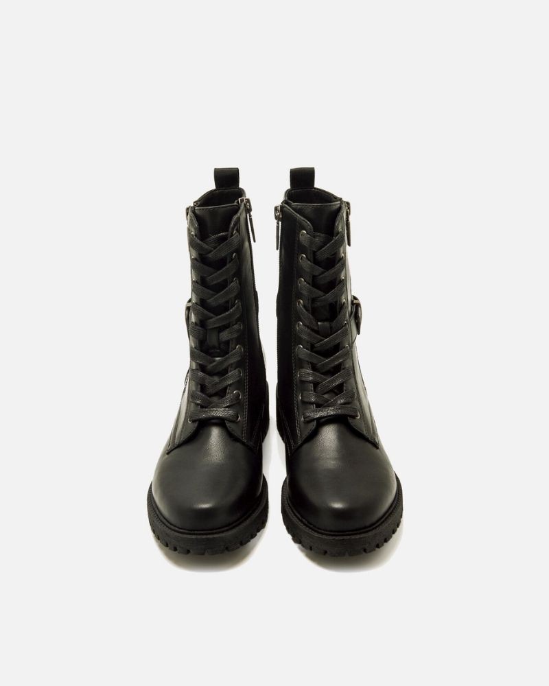 MUSTANG Botas Militares Feminino Preto 50355 CAMPA