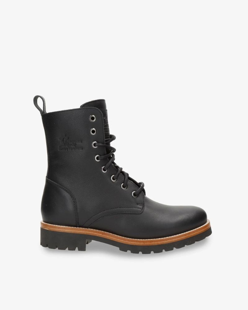 botas militares negras de mujer panama jack para