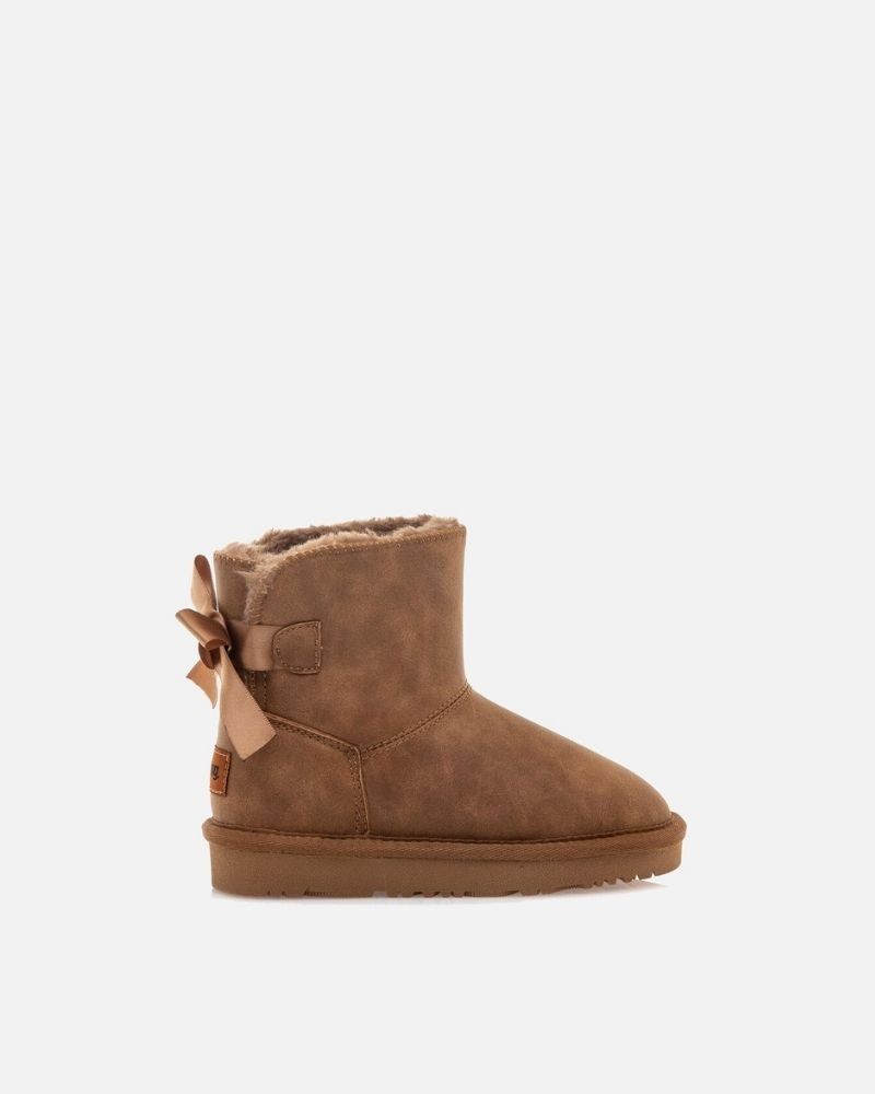 Botas de Pelego Infantil MUSTANG Castanho 47951 SKY
