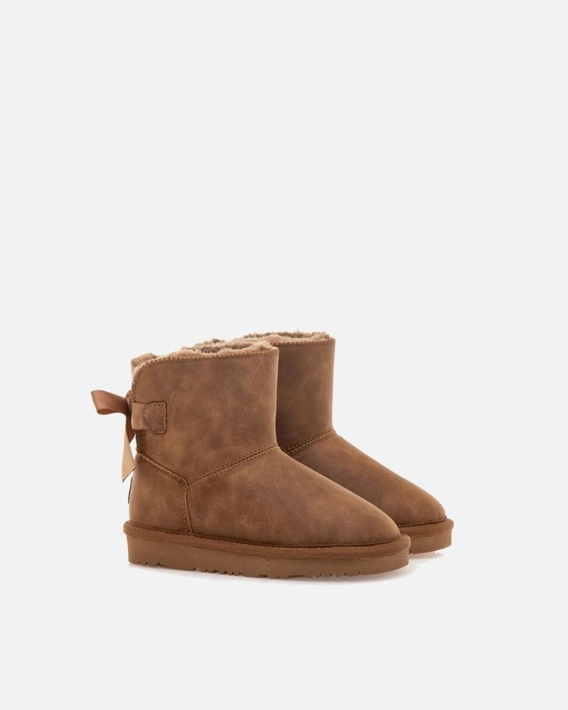 Botas de Pelego Infantil MUSTANG Castanho 47951 SKY