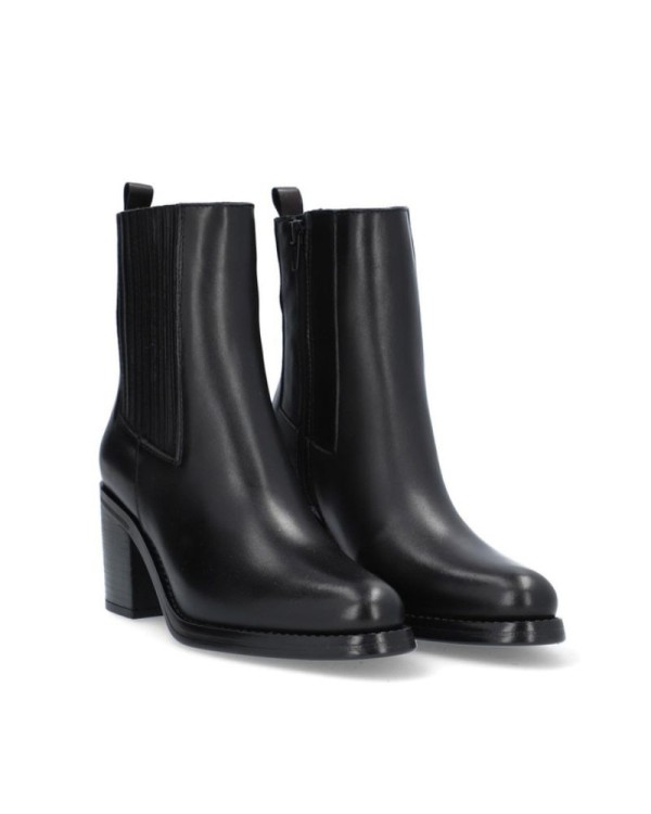 ALPE Botines Chelsea Mujer Negro 24031705 2403 Made In Spain.