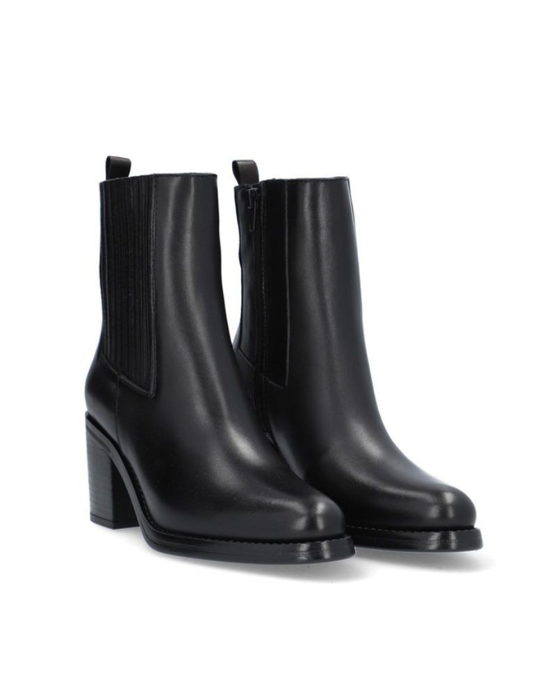 ALPE Botines Chelsea Mujer Negro 24031705 2403 Made In Spain.