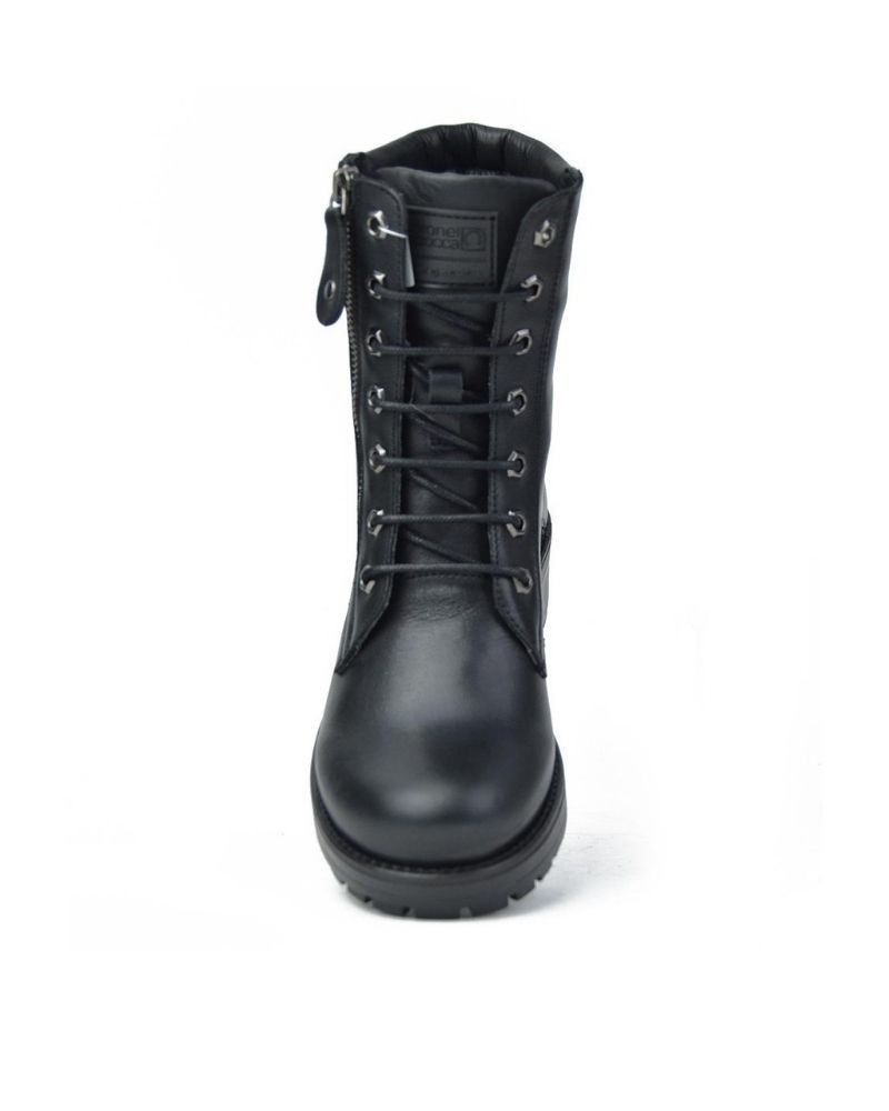 CORONEL TAPIOCCA Botines Militares Mujer Negro C202 11