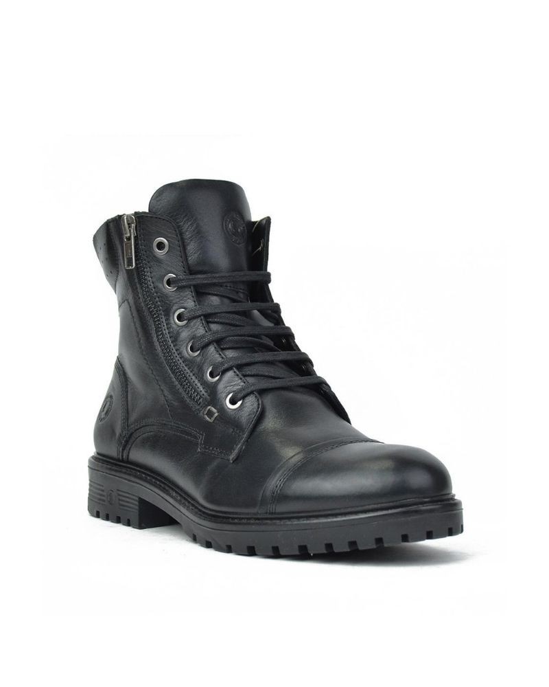 CORONEL TAPIOCCA Botines Militares Hombre Negro C171 11