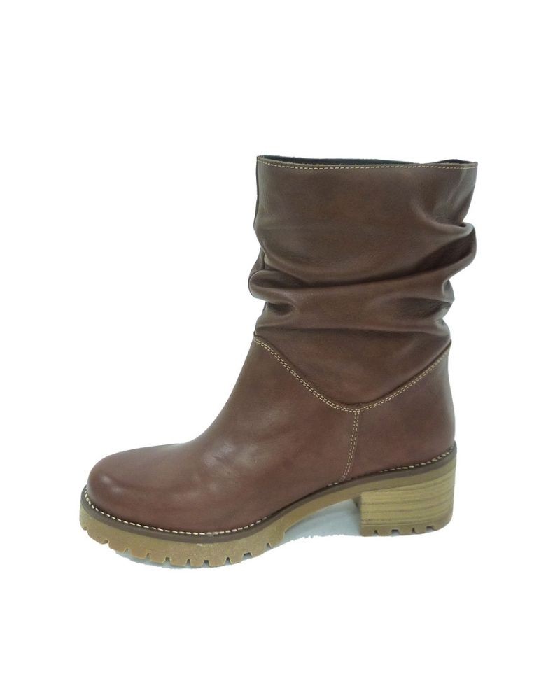 Botas RKS castanhas para mulher