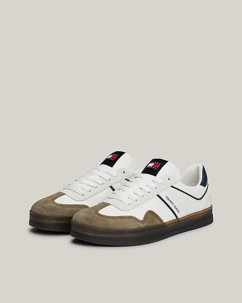 TOMMY HILFIGER Ténis Baixo Homem Branco EM0EM01462