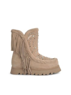 botas de pelo alma en pena mujer beige