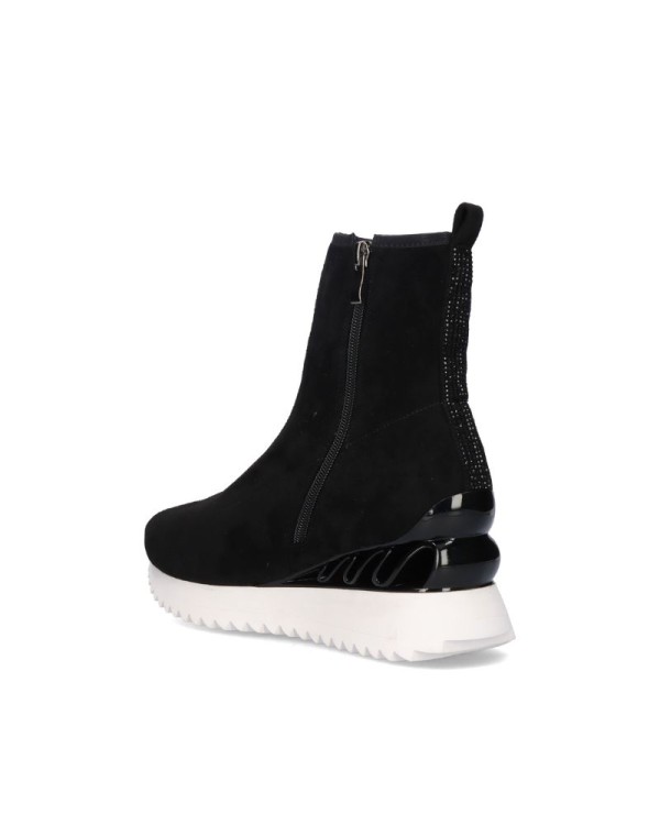 Zapatillas urbanas altas negras Exe