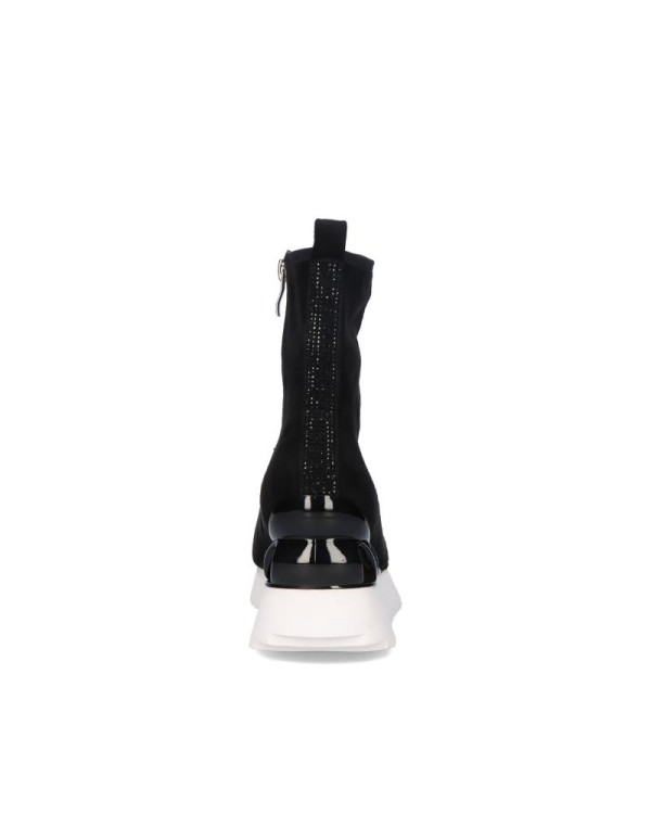Zapatillas urbanas altas negras Exe