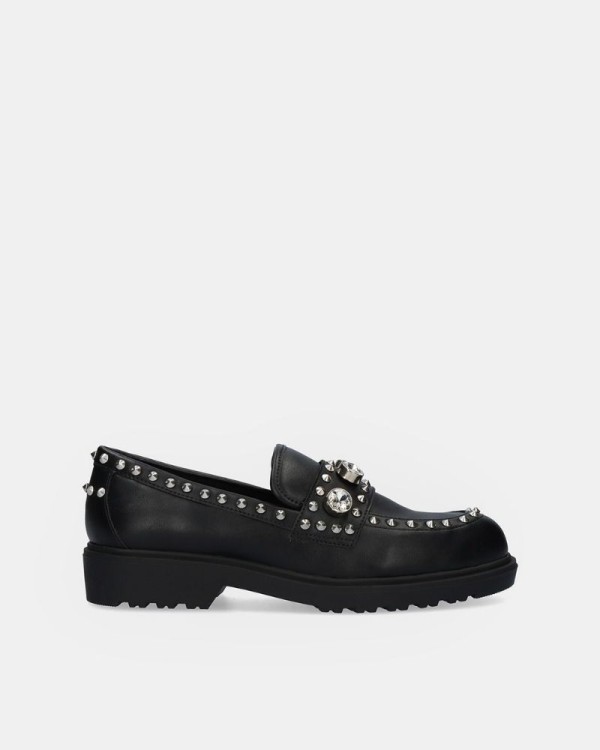 EXE Sapatos Mocassins Mulher Preto SALINA 610