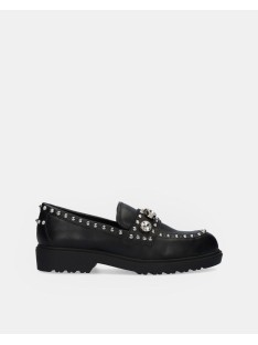 EXE Zapatos Mocasines Mujer Negro SALINA 610