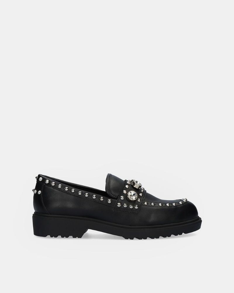 EXE Sapatos Mocassins Mulher Preto SALINA 610