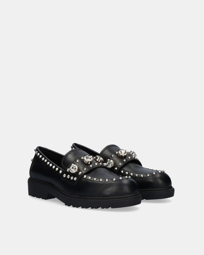 EXE Sapatos Mocassins Mulher Preto SALINA 610