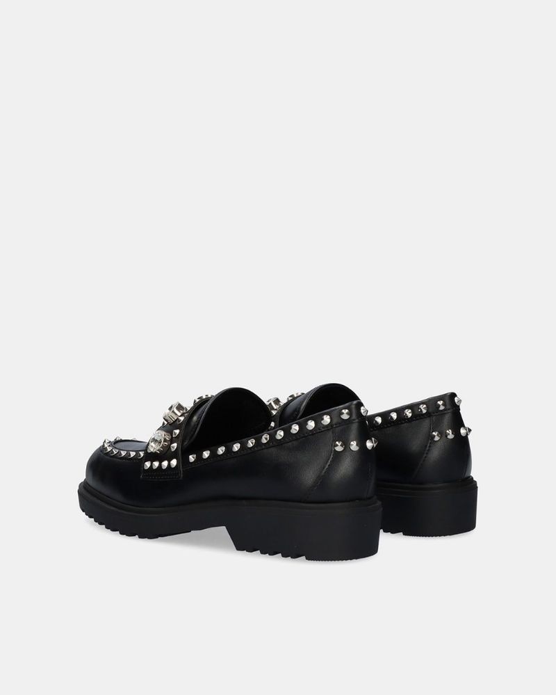EXE Sapatos Mocassins Mulher Preto SALINA 610