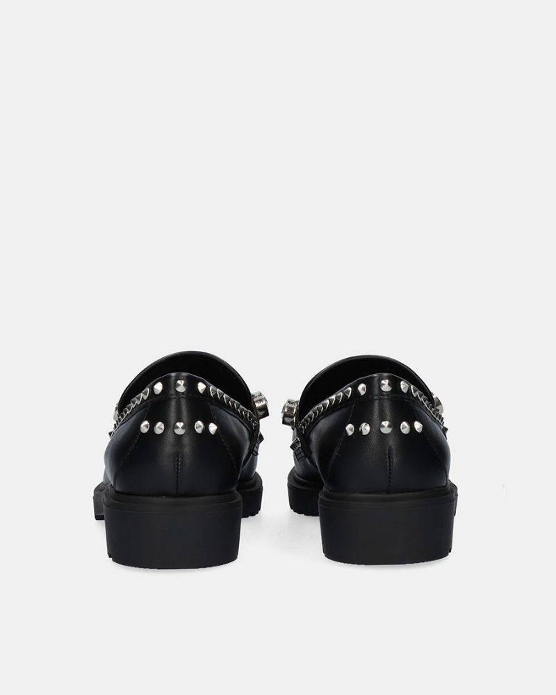 EXE Zapatos Mocasines Mujer Negro SALINA 610