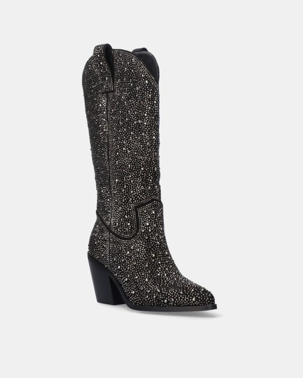 Botas de camo Exe para mulher pretas