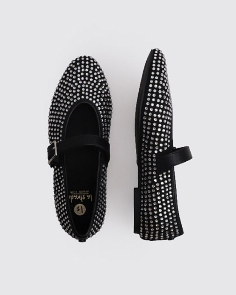 LA STRADA Sapatos Ballerinas Mulher Preto 2300416