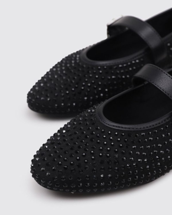 LA STRADA Zapatos Bailarinas Mujer Negro 2300416