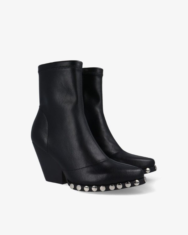 NOA HARMON Botines Cowboy Mujer Negro 8072