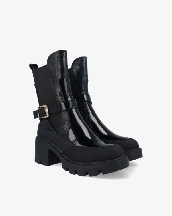 NOA HARMON Botines Mujer Negro 9800