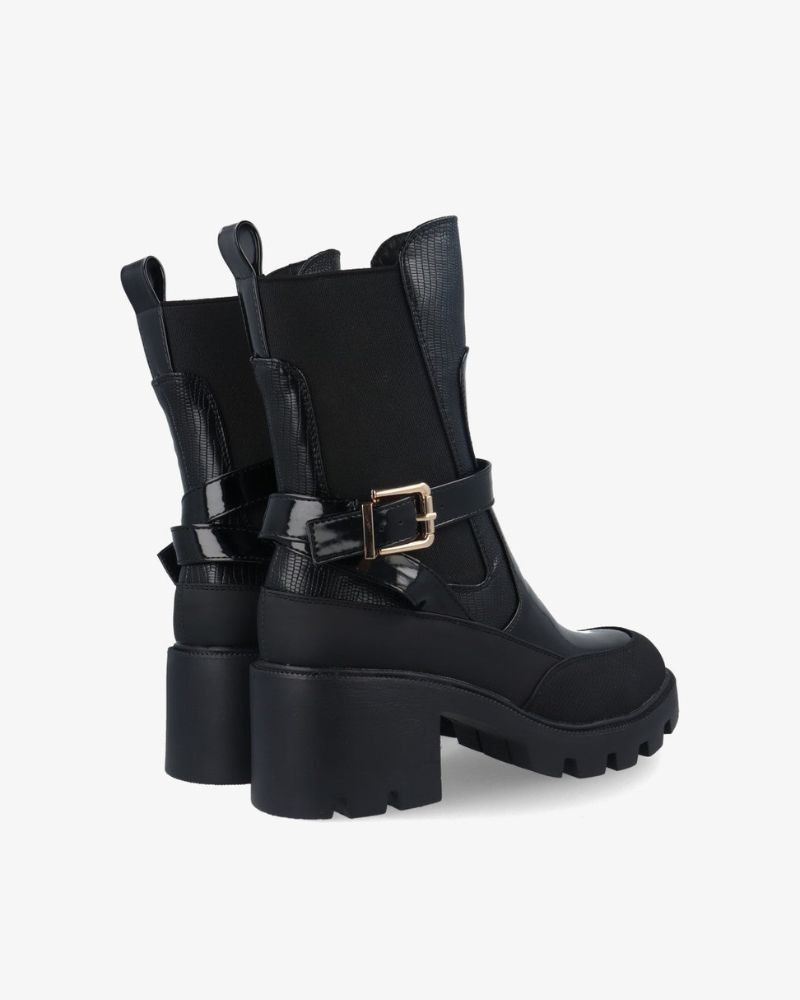 NOA HARMON Botines Mujer Negro 9800