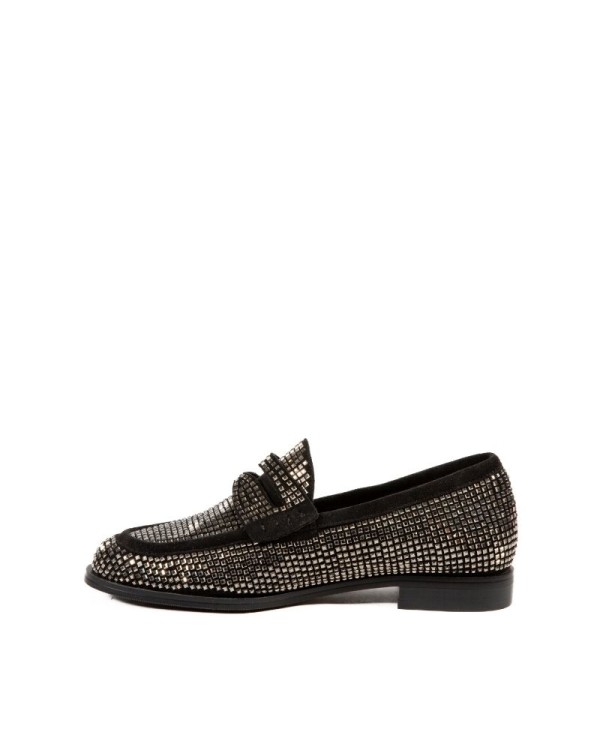 RockAway Zapatos Mocasines Mujer Negro 84427
