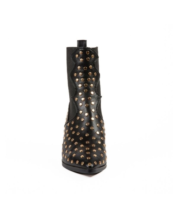 RockAway Botines Cowboy Mujer Negro 84487