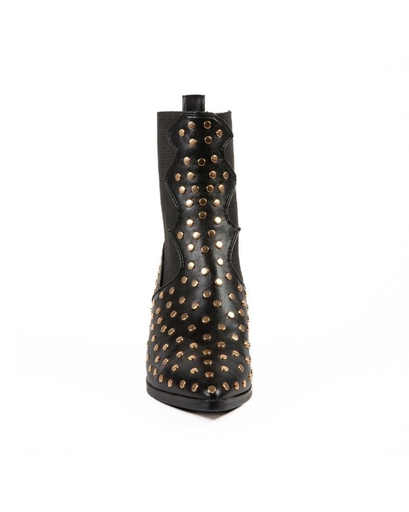 RockAway Botines Cowboy Mujer Negro 84487