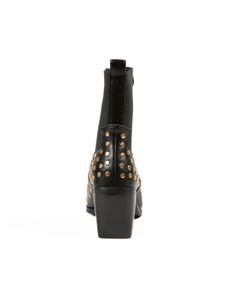 RockAway Botines Cowboy Mujer Negro 84487