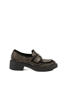 RockAway Zapatos Mocasines Mujer Negro 84461