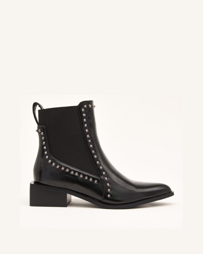 Azarey Botines Chelsea Mujer Negro 462J023