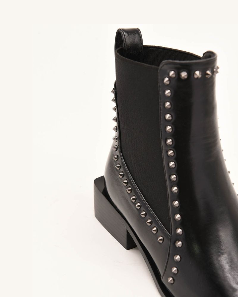 Azarey Botines Chelsea Mujer Negro 462J023