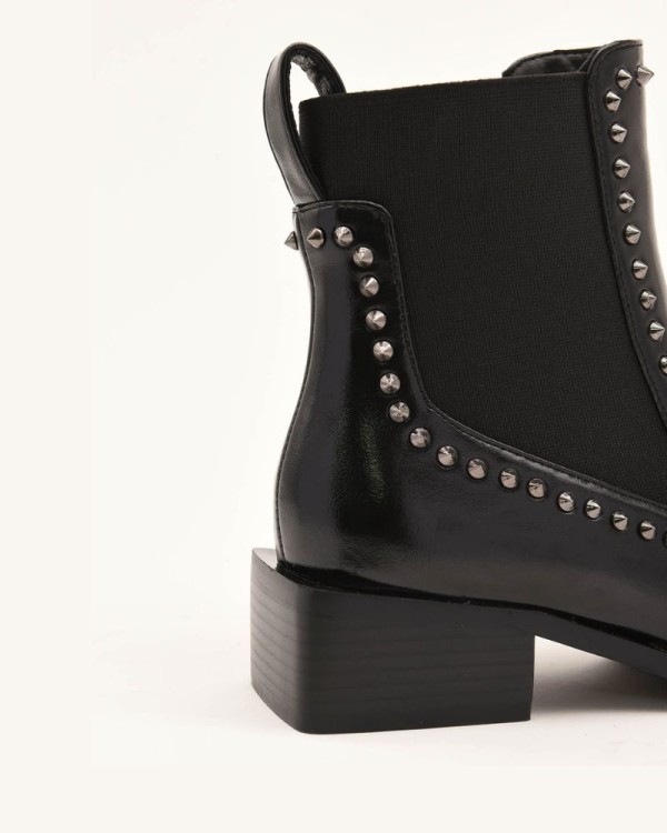 Azarey Botines Chelsea Mujer Negro 462J023