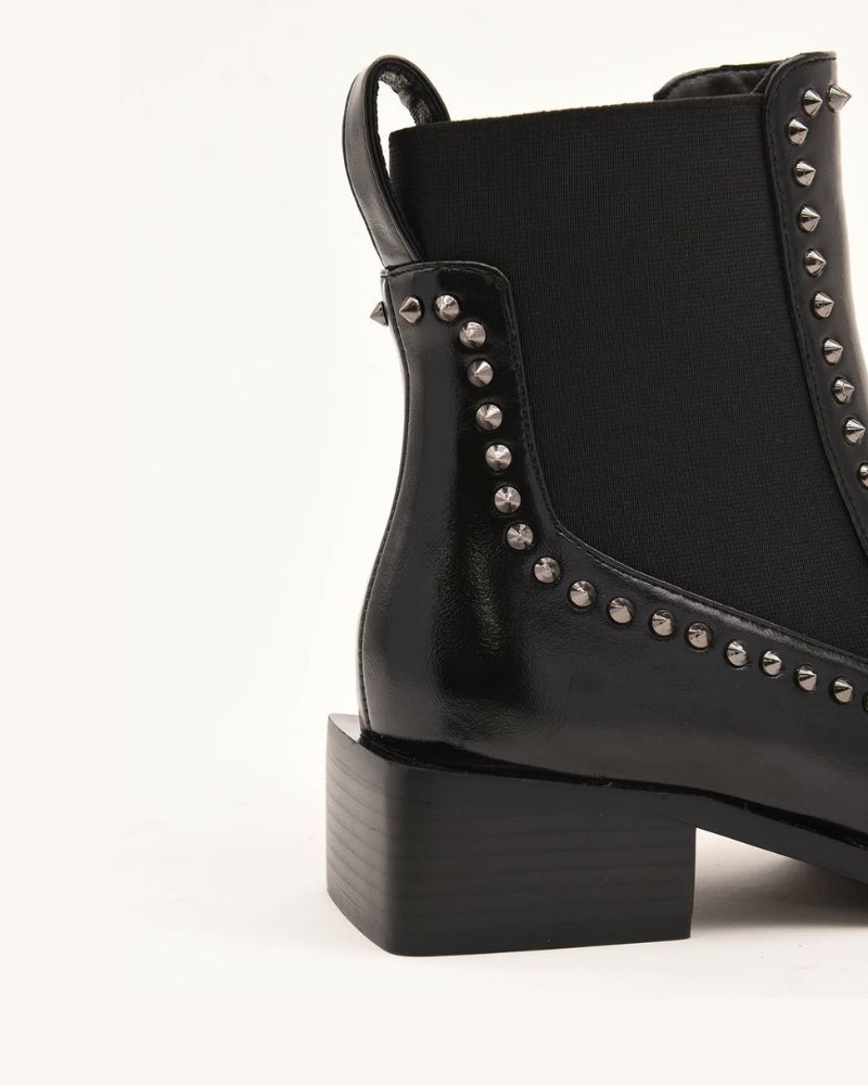 Azarey Botines Chelsea Mujer Negro 462J023