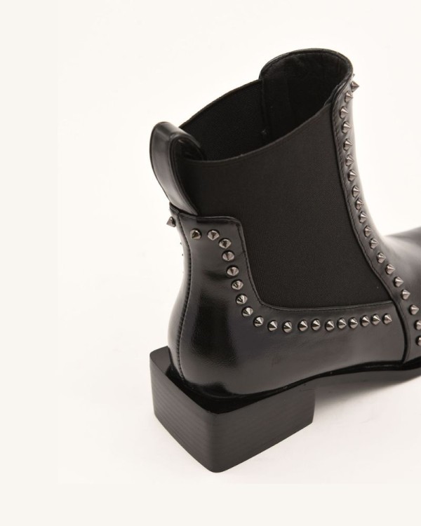 Azarey Botines Chelsea Mujer Negro 462J023