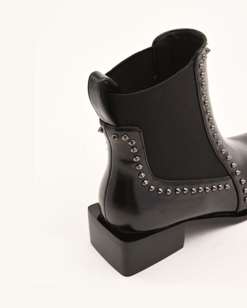 Azarey Botines Chelsea Mujer Negro 462J023