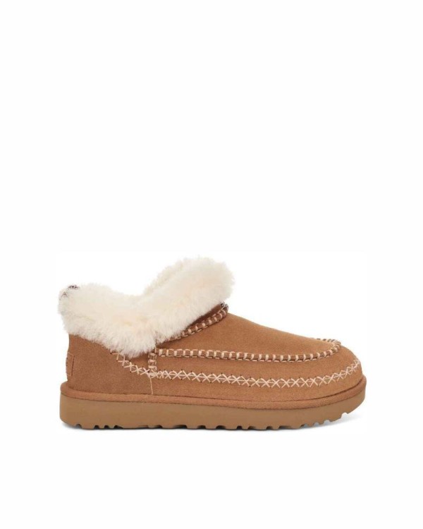 Botas De pelo Australianas Mujer UGG Marrón 1158224 CLASSIC ULTRA MINI ALPINE