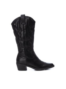 Botas de camurça pretas para mulher