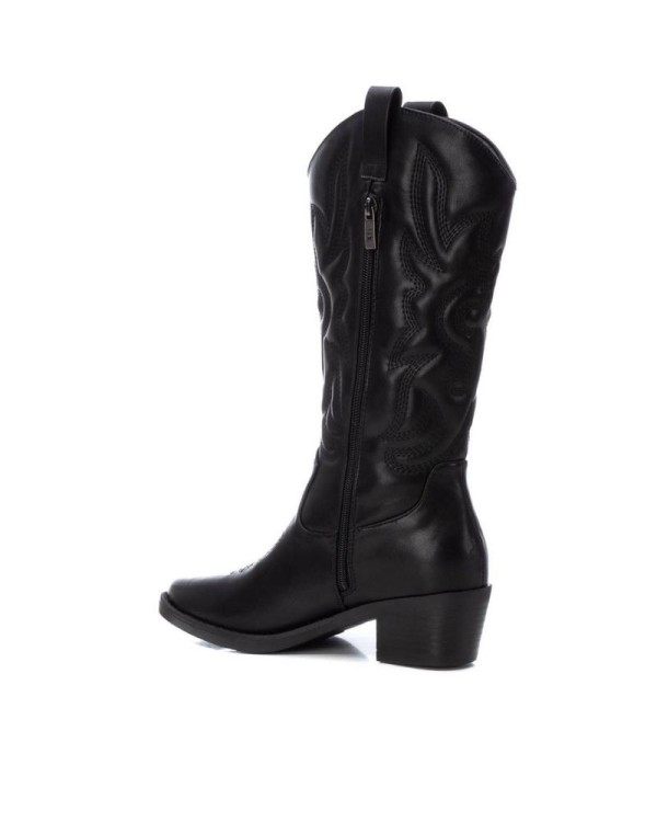 Botas camperas negras para mujer
