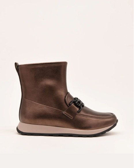 Azarey Botines Mujer Gris 494H859M