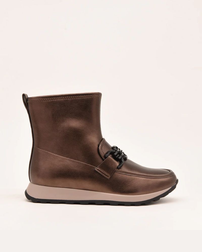 Azarey Botines Mujer Gris 494H859M