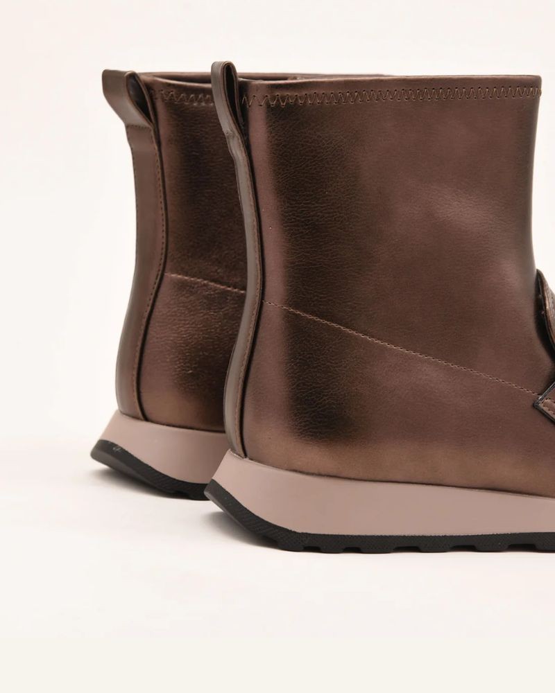 Azarey Botines Mujer Gris 494H859M