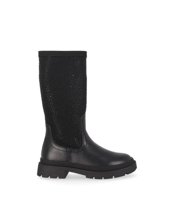 CHIKA 10 Botas Altas Infantil Preto HELENA 03